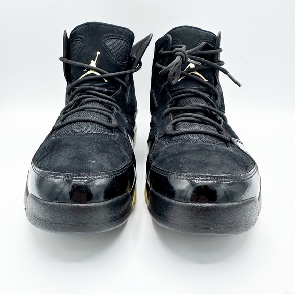 Air Jordan Men\'s Flight Club 91 Black Gold Basketball Shoes 555475-031 Size 11.5 main image 8